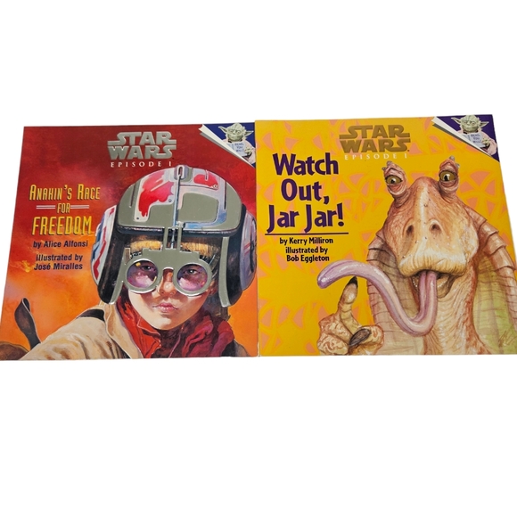 Star Wars Episode I Random House Star Wars Storybooks Lot Of 4 I Am A Jedi Droid - Picture 3 of 9